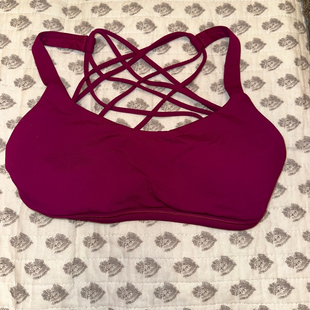 Purple Lululemon Sports Bra